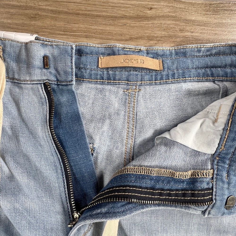 Joe's Jeans Weightless Wide Leg Drawstring Jeans Admiration Light Blue 31 NEW - Picture 3 of 11